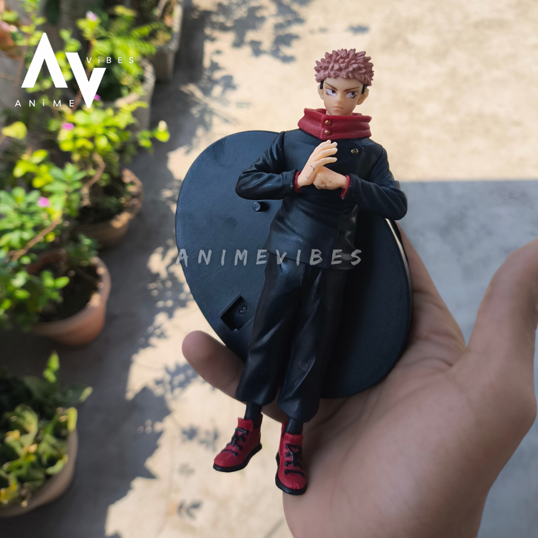 Yuji Itadori Standing Action Figure | 16 CM | The Vessel of Power 💥
