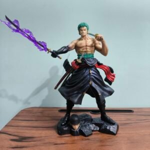 Roronoa Zoro Double-Headed Premium Action Figure | 30 CM | The Dual-Wielding Swordsman ⚔️