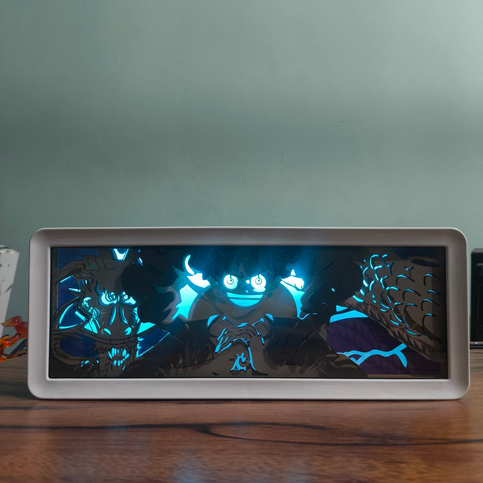 Monkey D. Luffy LED Light Box | The Future Pirate King ☠️🔥| MULTICOLOR - Image 8