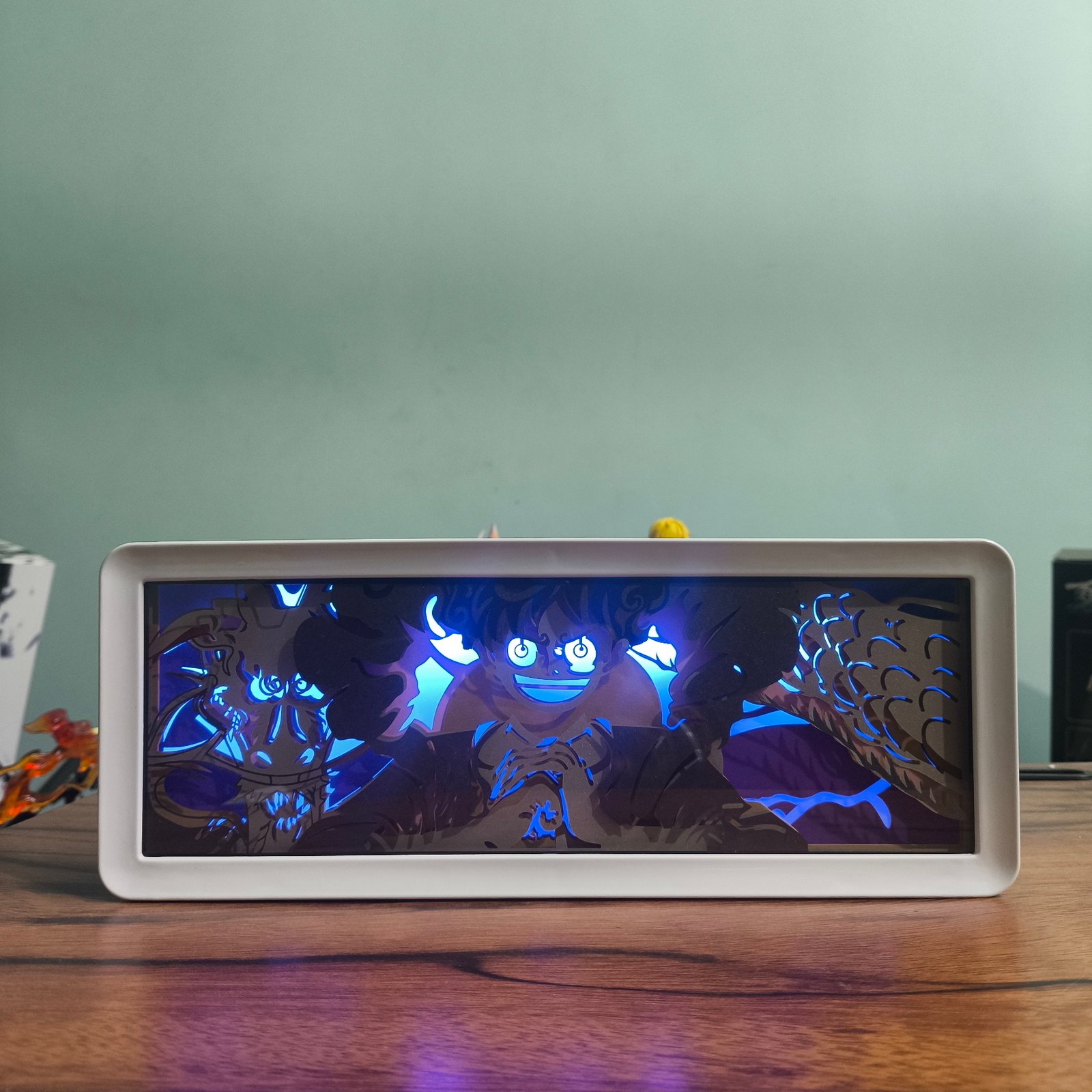 Monkey D. Luffy LED Light Box | The Future Pirate King ☠️🔥| MULTICOLOR - Image 7