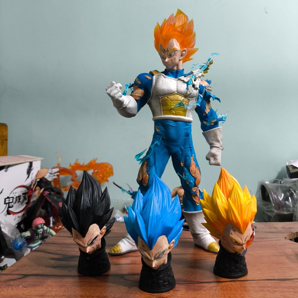 Vegeta 41cm Premium PVC Action Figure (4 Face Edition)