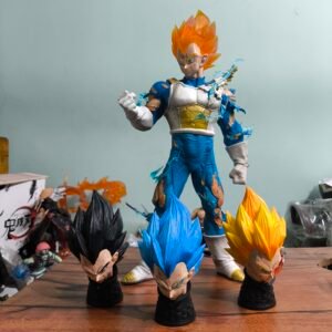 Vegeta 41cm Premium PVC Action Figure (4 Face Edition)