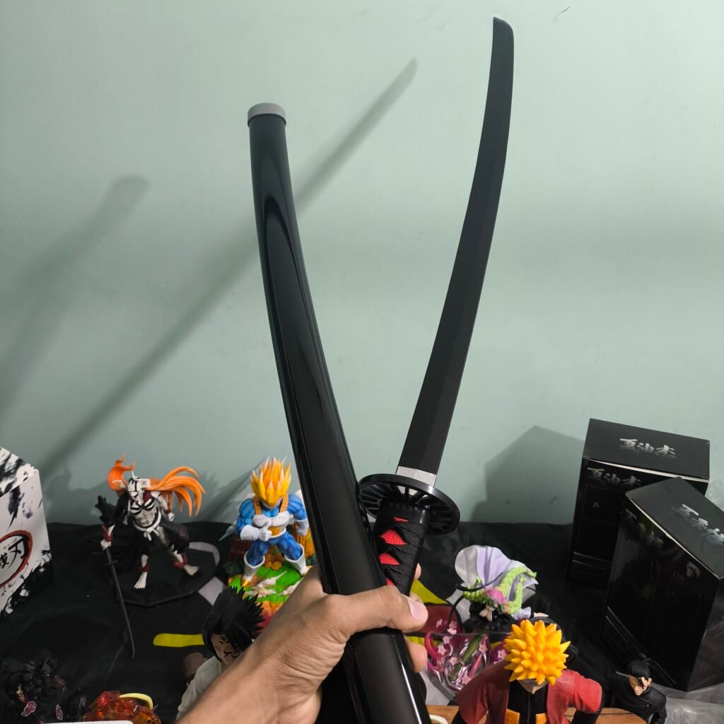 Tanjiro Black Wooden Katana 104cm