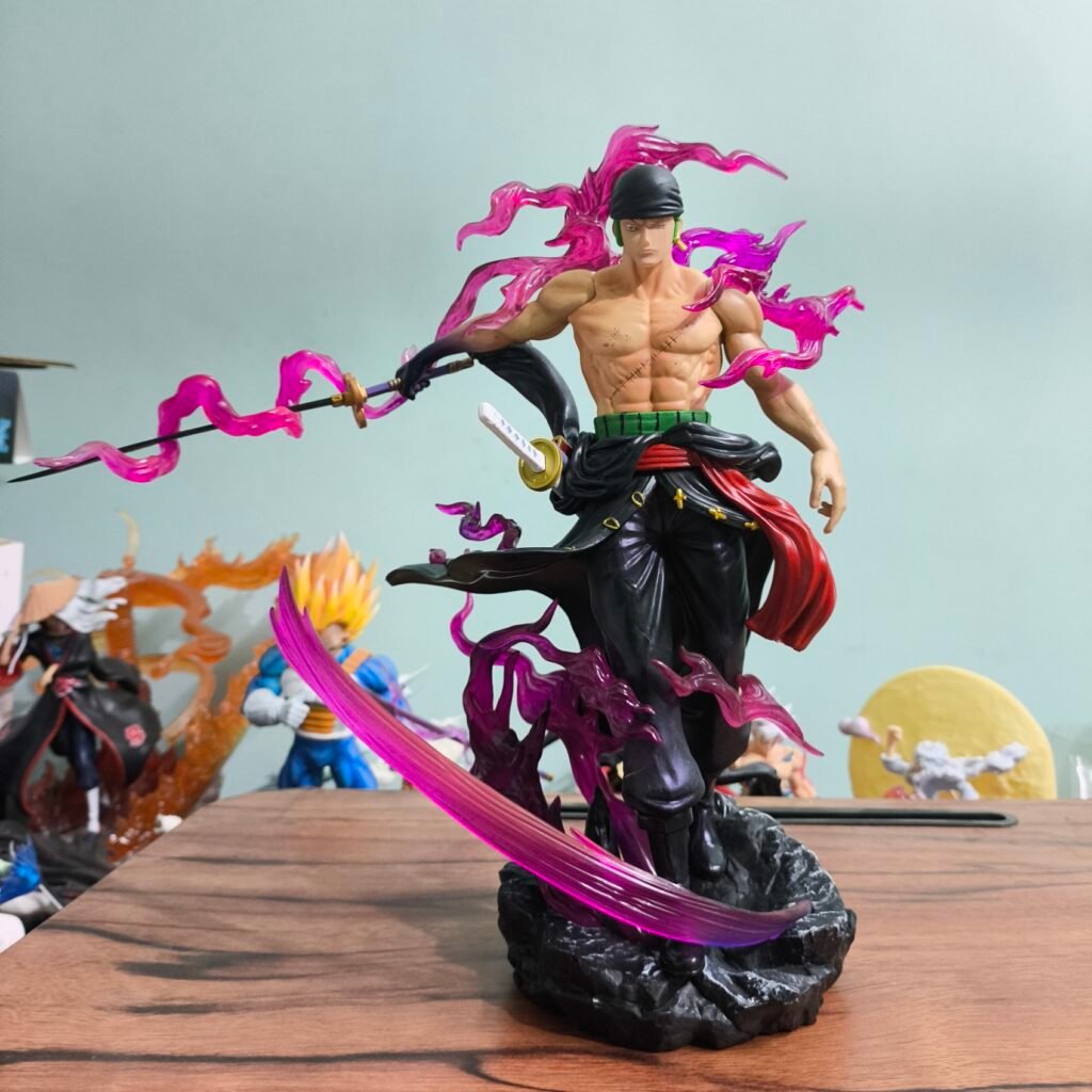 Zoro 31cm Interchangeable Action Figure - Premium Collectible Statue