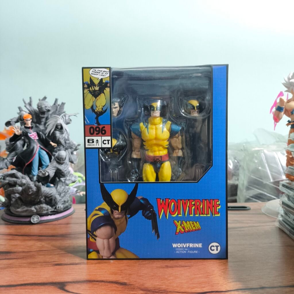 CT TOYS WOLVERINE ARTICULATED ACTION FIGURE ( BLUE )
