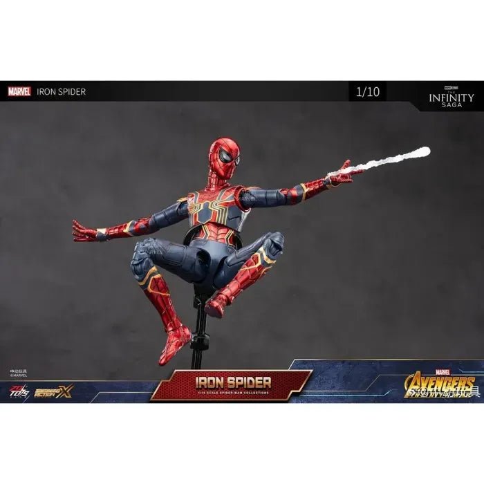 ZD TOYS IRON SPIDERMAN ARTICULATED FIGURE - Image 5