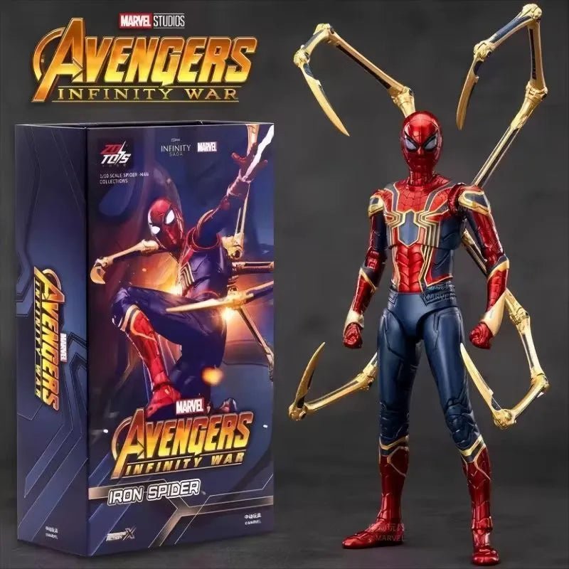 ZD TOYS IRON SPIDERMAN ARTICULATED FIGURE - Image 2